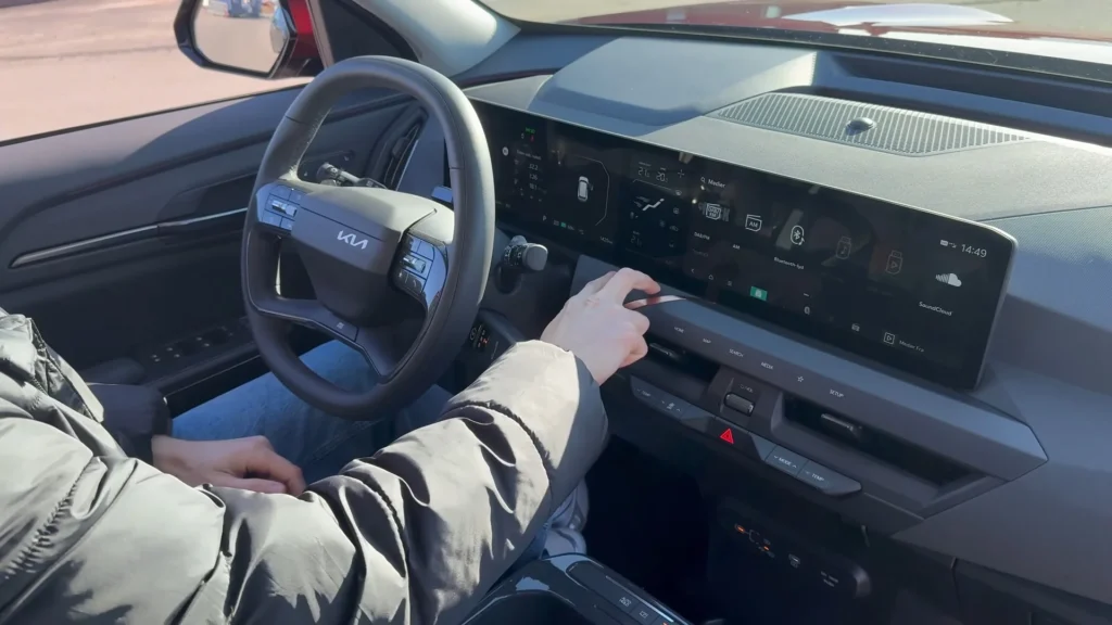Kia EV5 – kabine