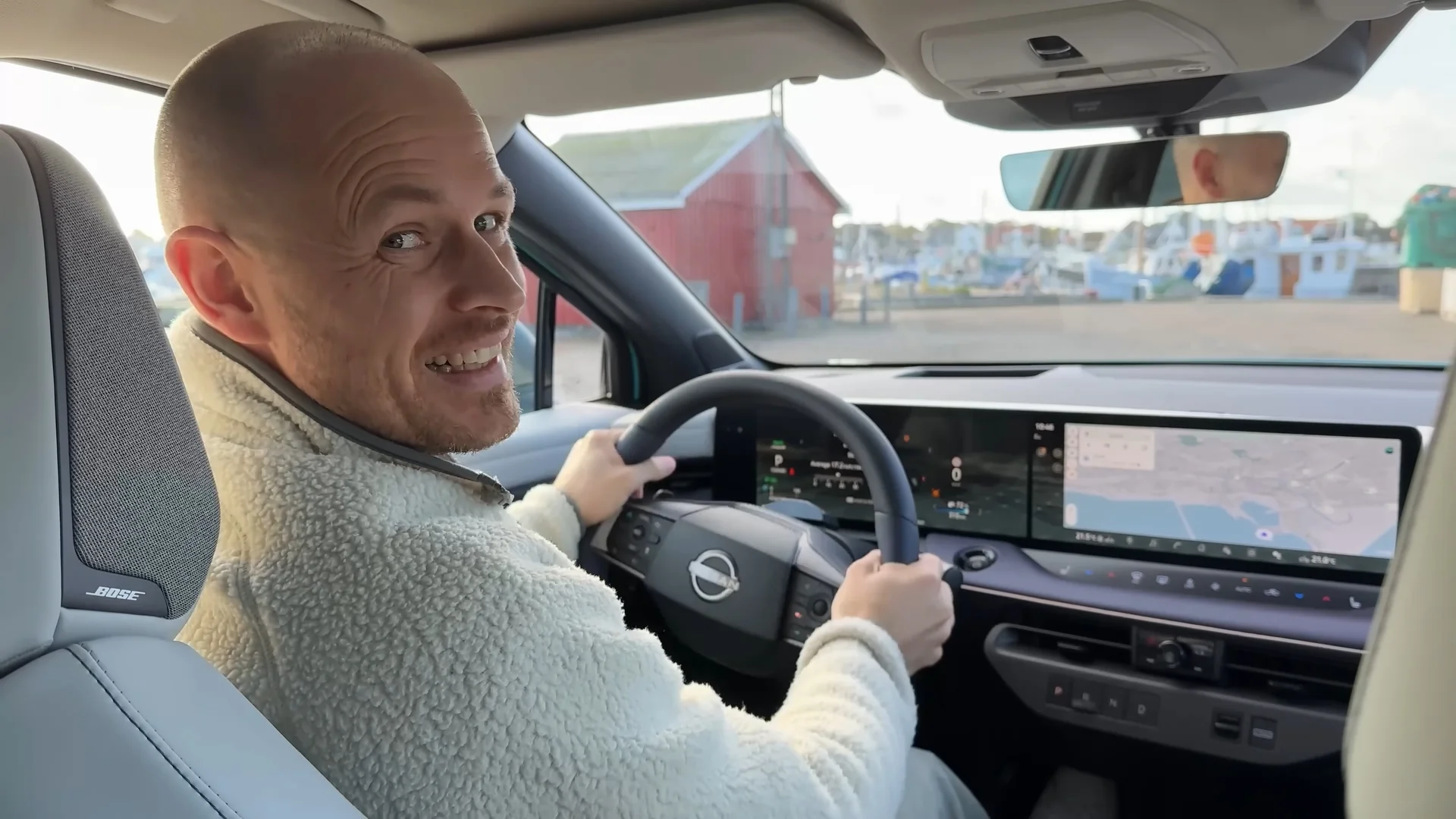 Nissan Leaf – kabine