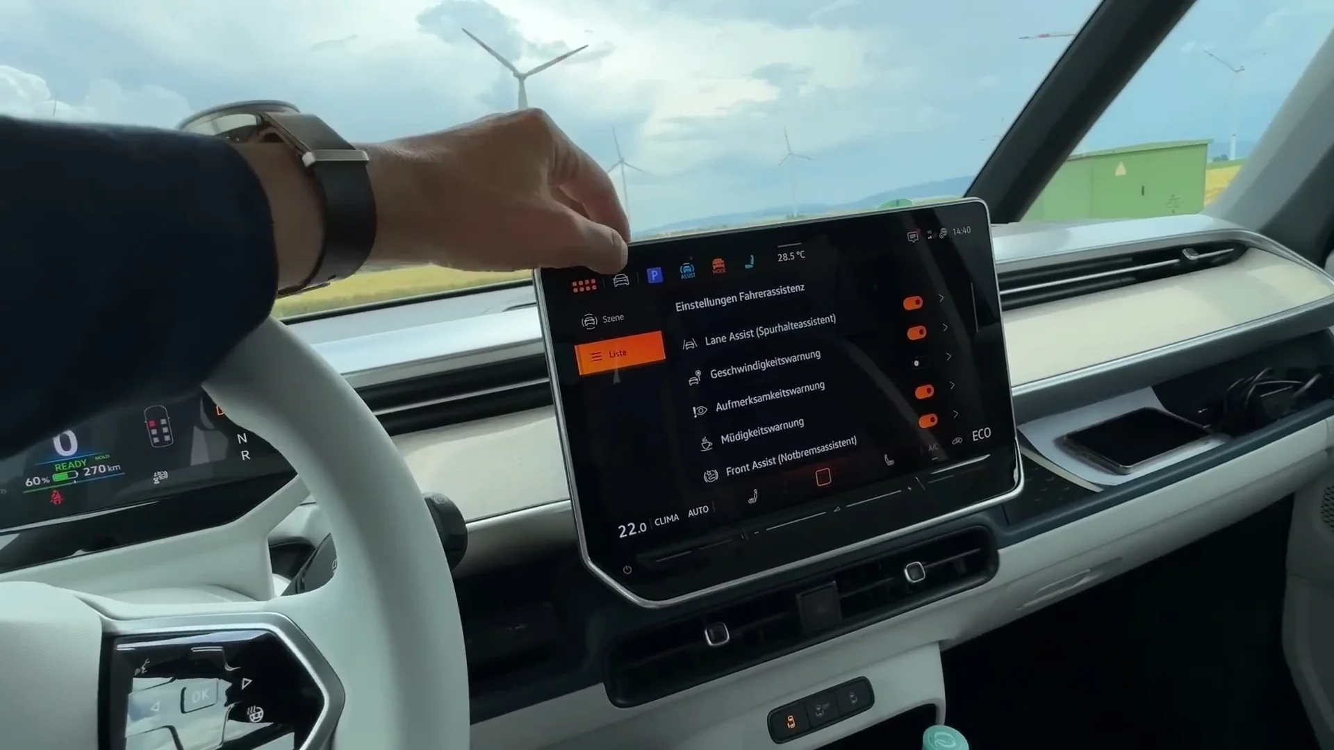 Volkswagen ID.Buzz – skærm