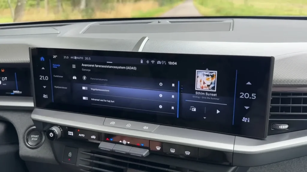 Opel Grandland Electric – skærm