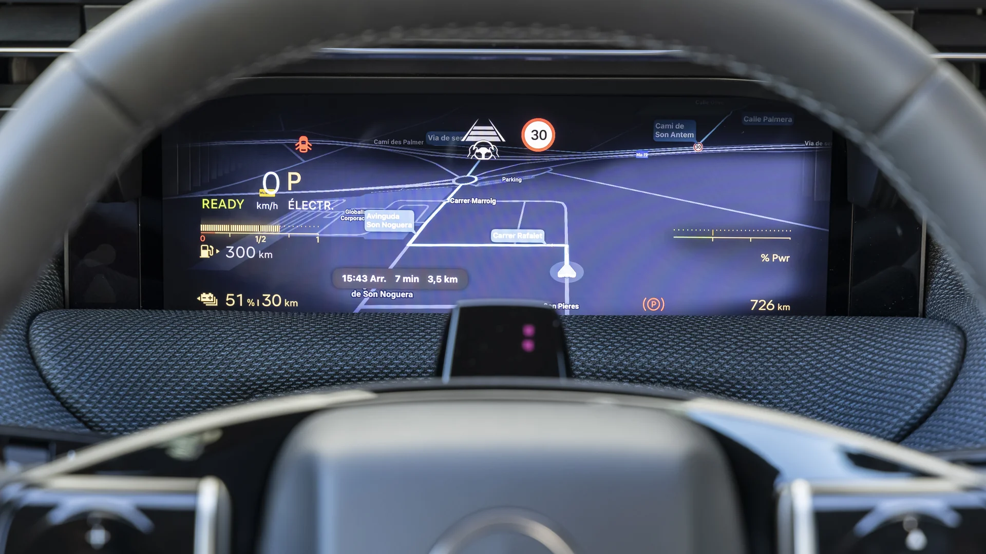 Citroen e-C5 Aircross – instrumentbræt