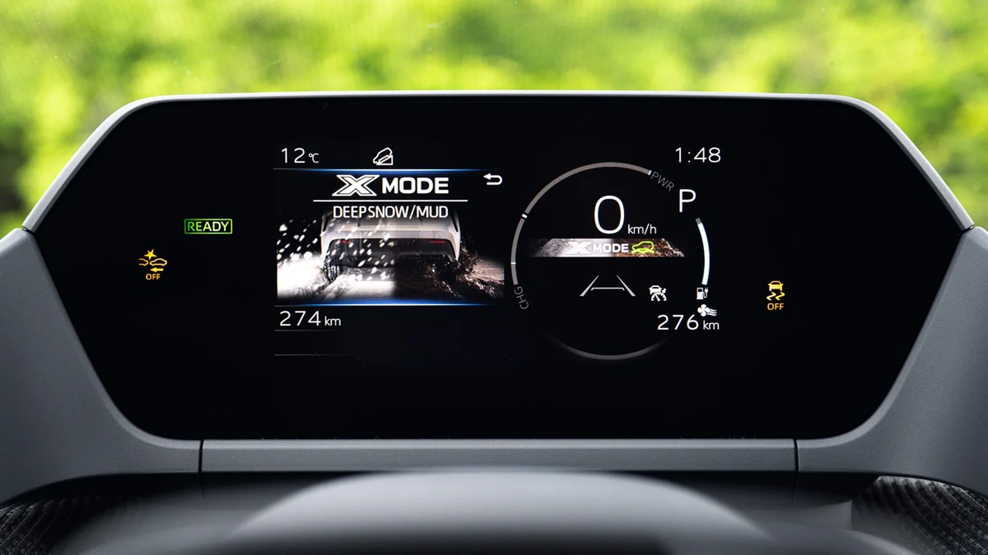 Toyota bZ4X – speedometer