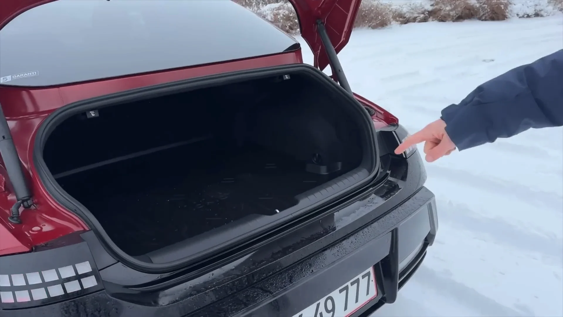 Hyundai IONIQ 6 – bagagerum