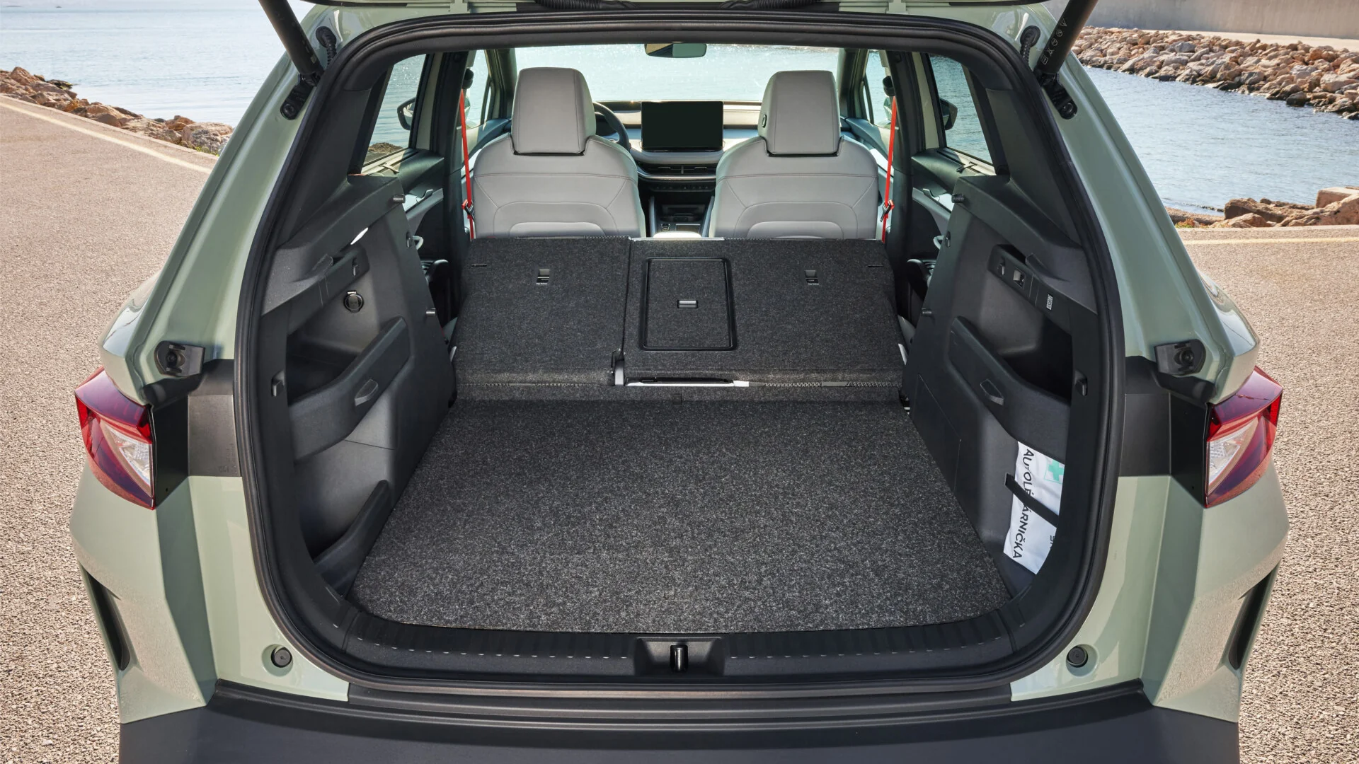 Skoda Elroq – bagagerum m. sæder nede