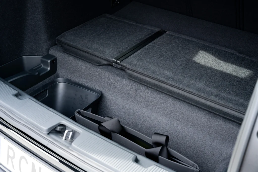 Volvo EX60 – bagagerum