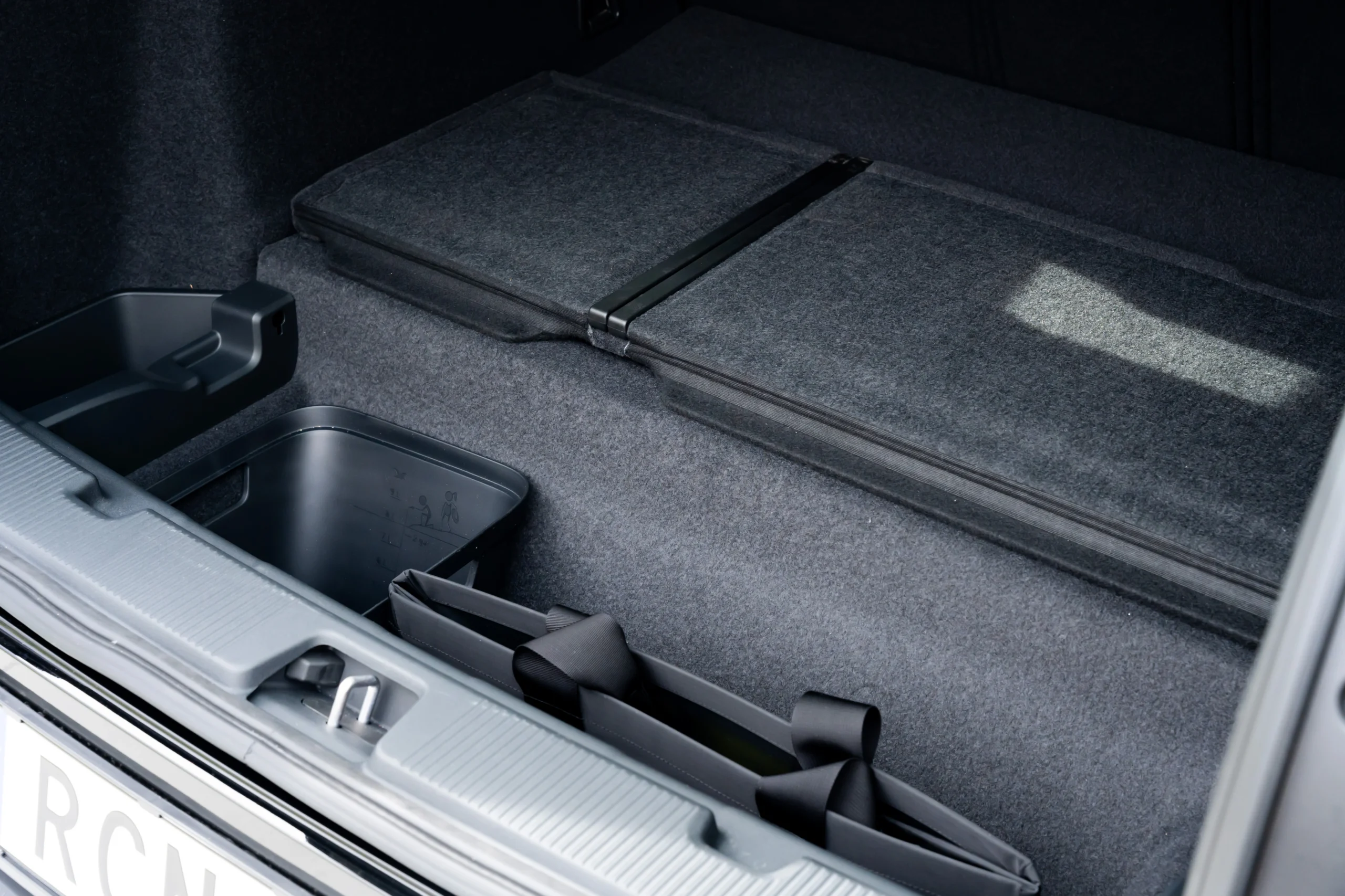 Volvo EX60 – bagagerum