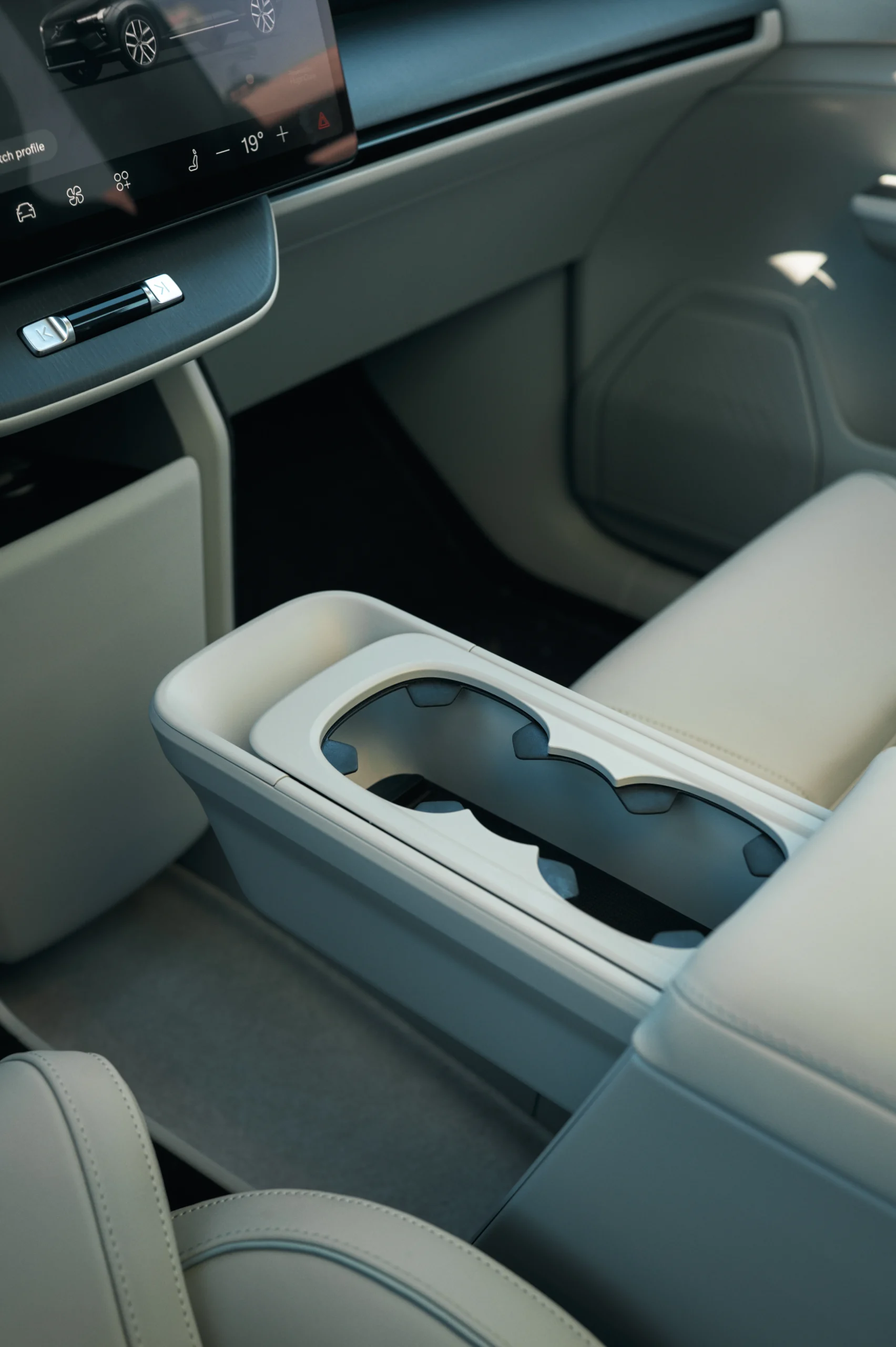 Volvo EX60 – bagsæder