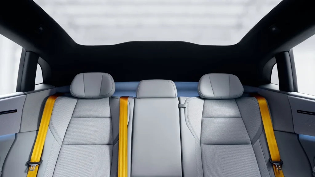 Polestar 4 – bagsæder