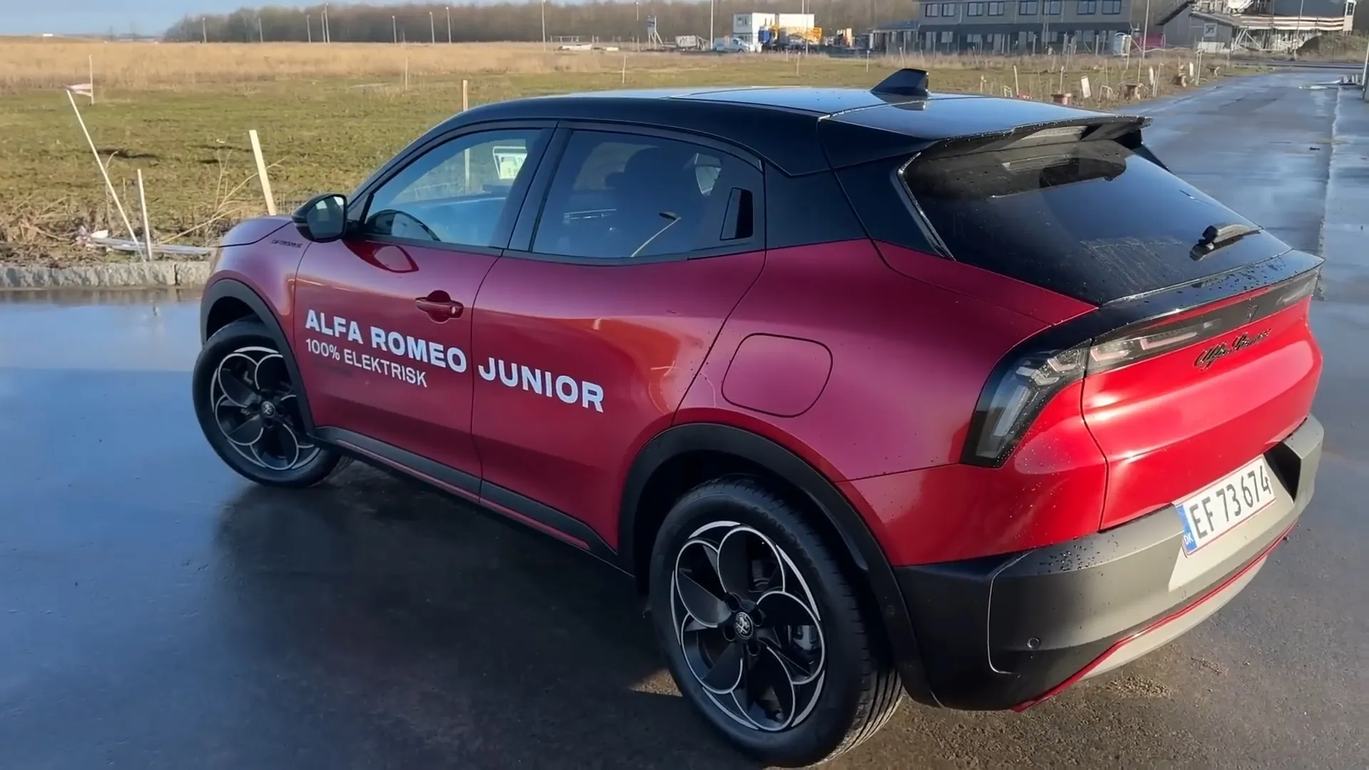 Alfa Romeo Junior – skrå bagfra