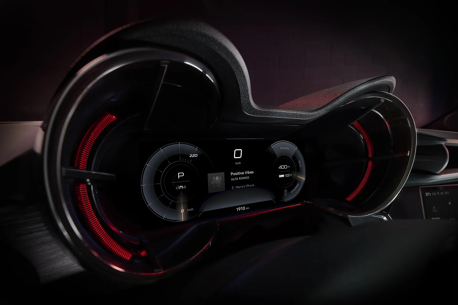 Alfa Romeo Junior – instrumentbræt