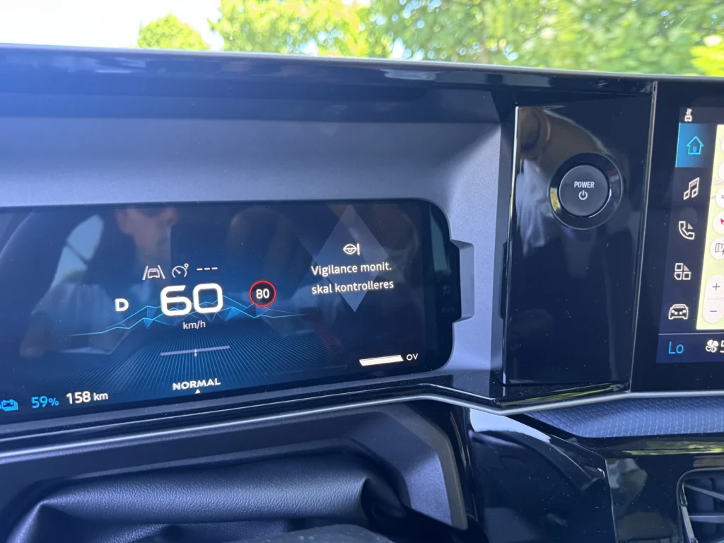 Alpine A290 – instrumentbræt