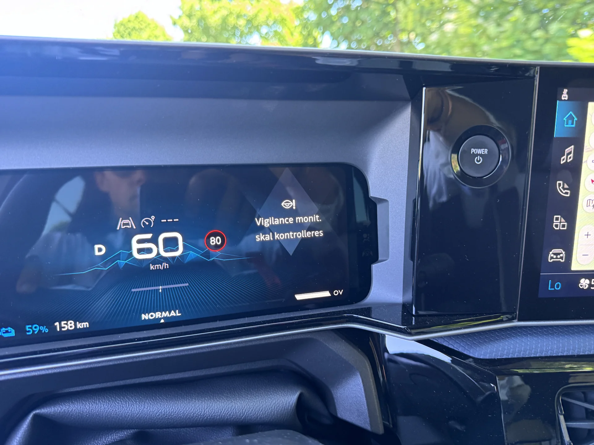 Alpine A290 – instrumentbræt