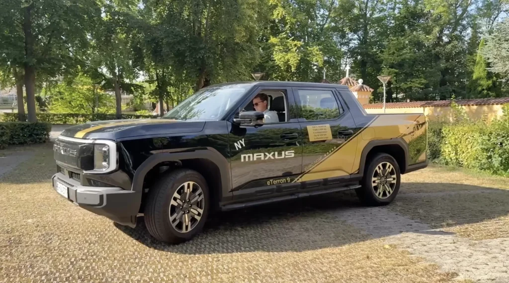 Maxus eTerron9 – siden