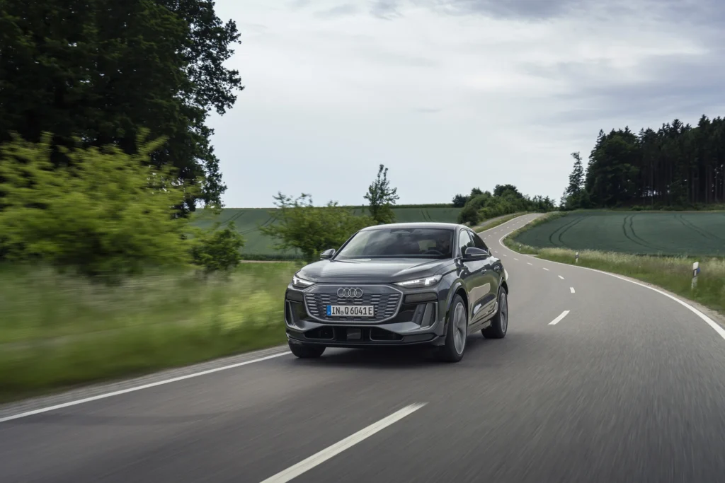 Audi Q6 Sportback – skrå forfra