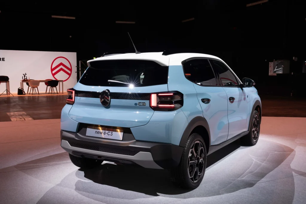 Citroen e-C3 – bagfra