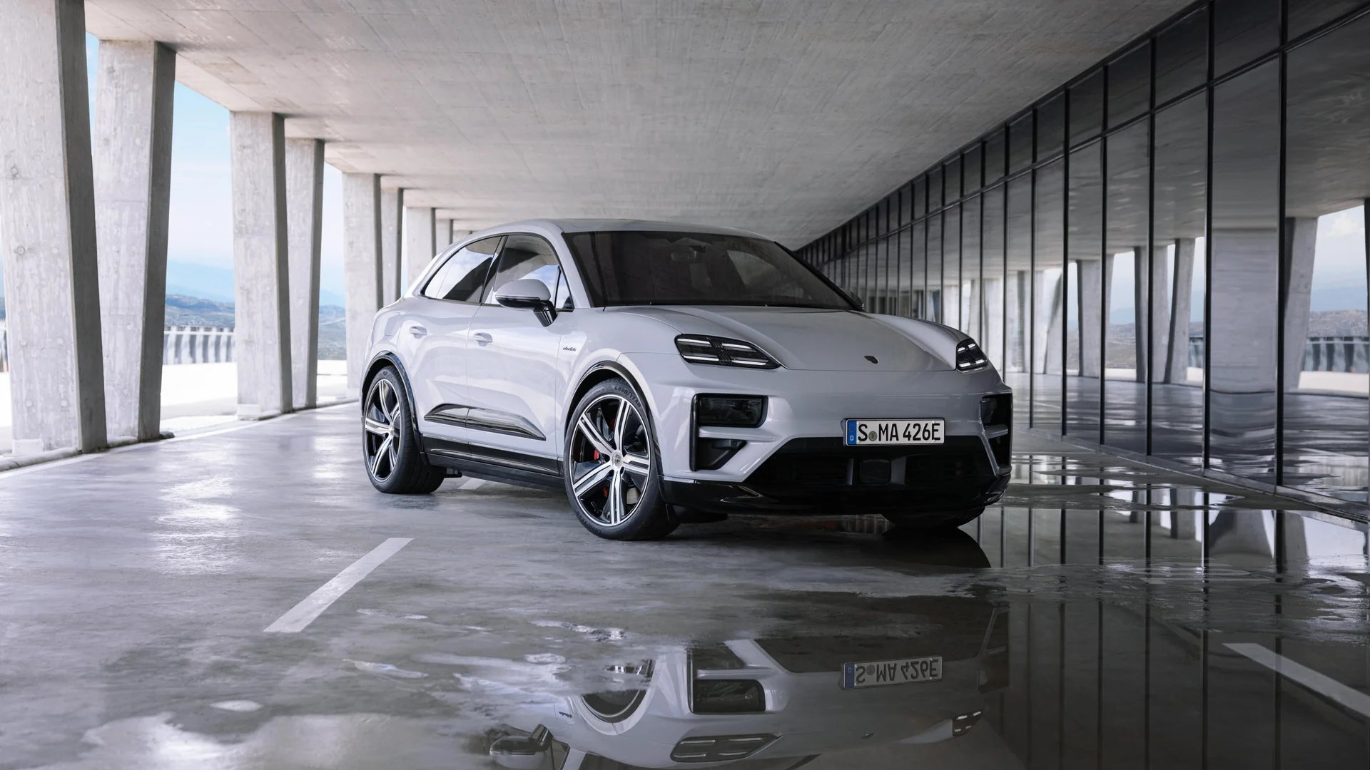 Porsche Macan – skrå forfra