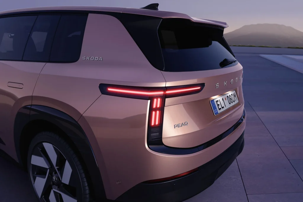 Skoda Peaq – baglygter