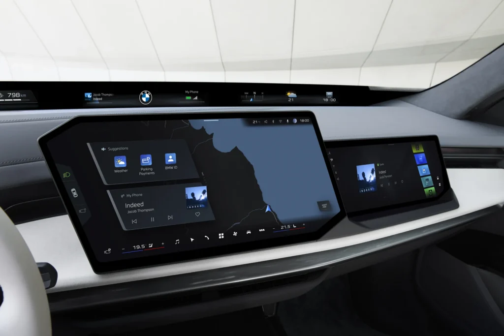 BMW i7 – skærm