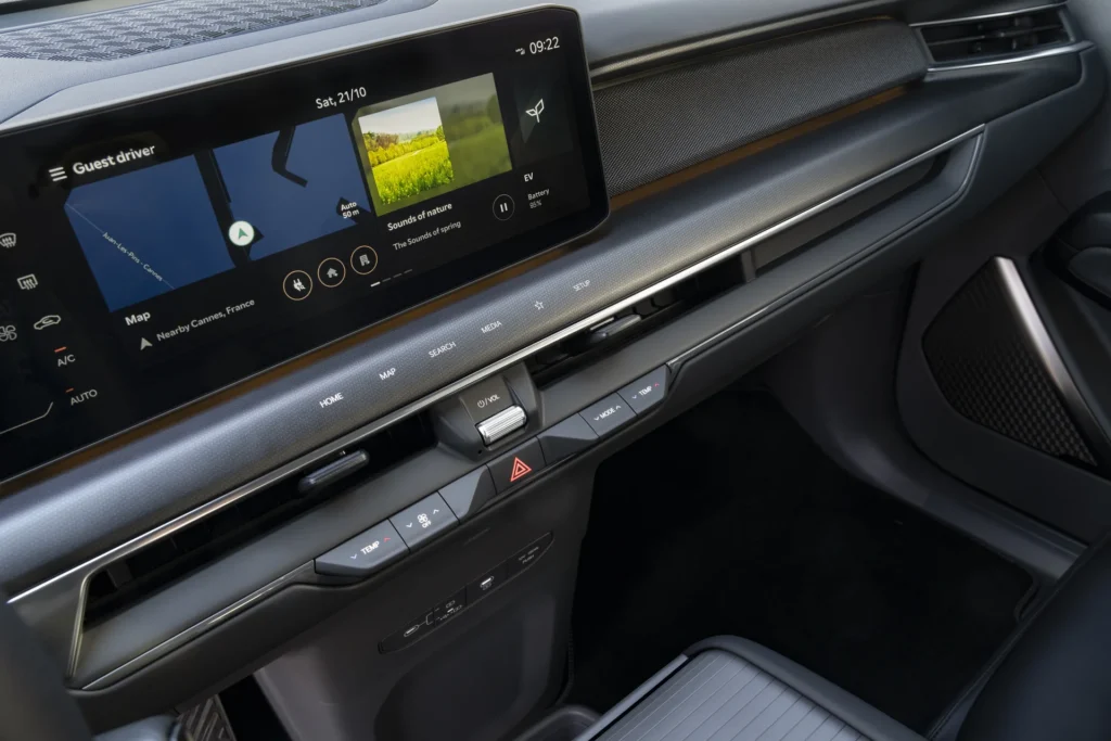 Kia EV9 – skærm