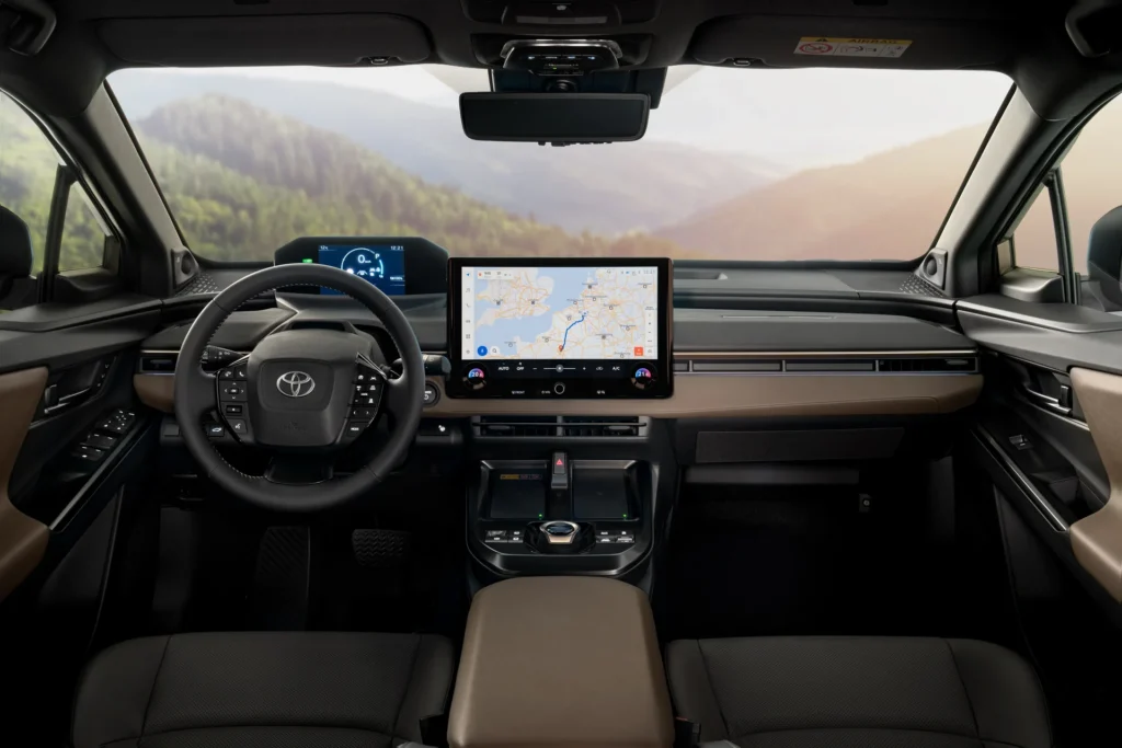 Toyota bZ4X Touring – kabine