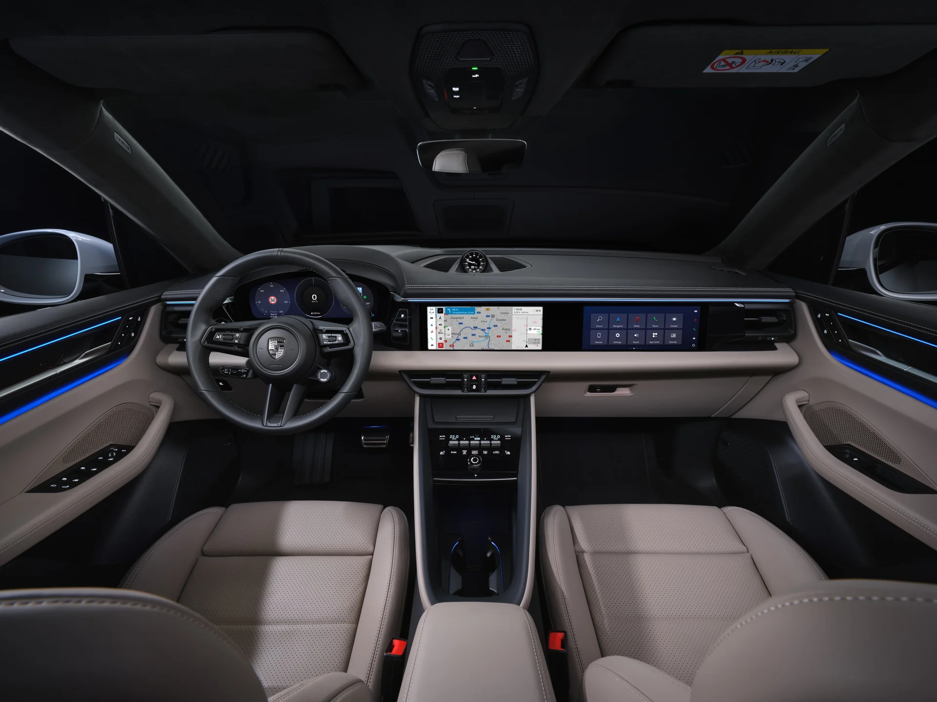 Porsche Macan – kabine
