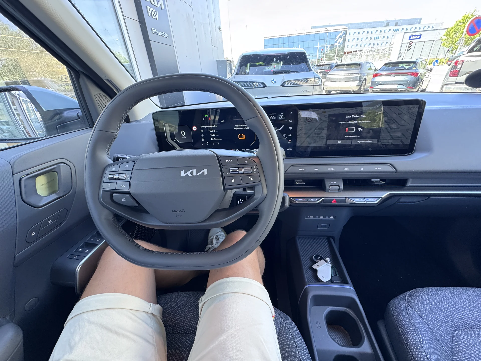 Kia EV2 – kabine