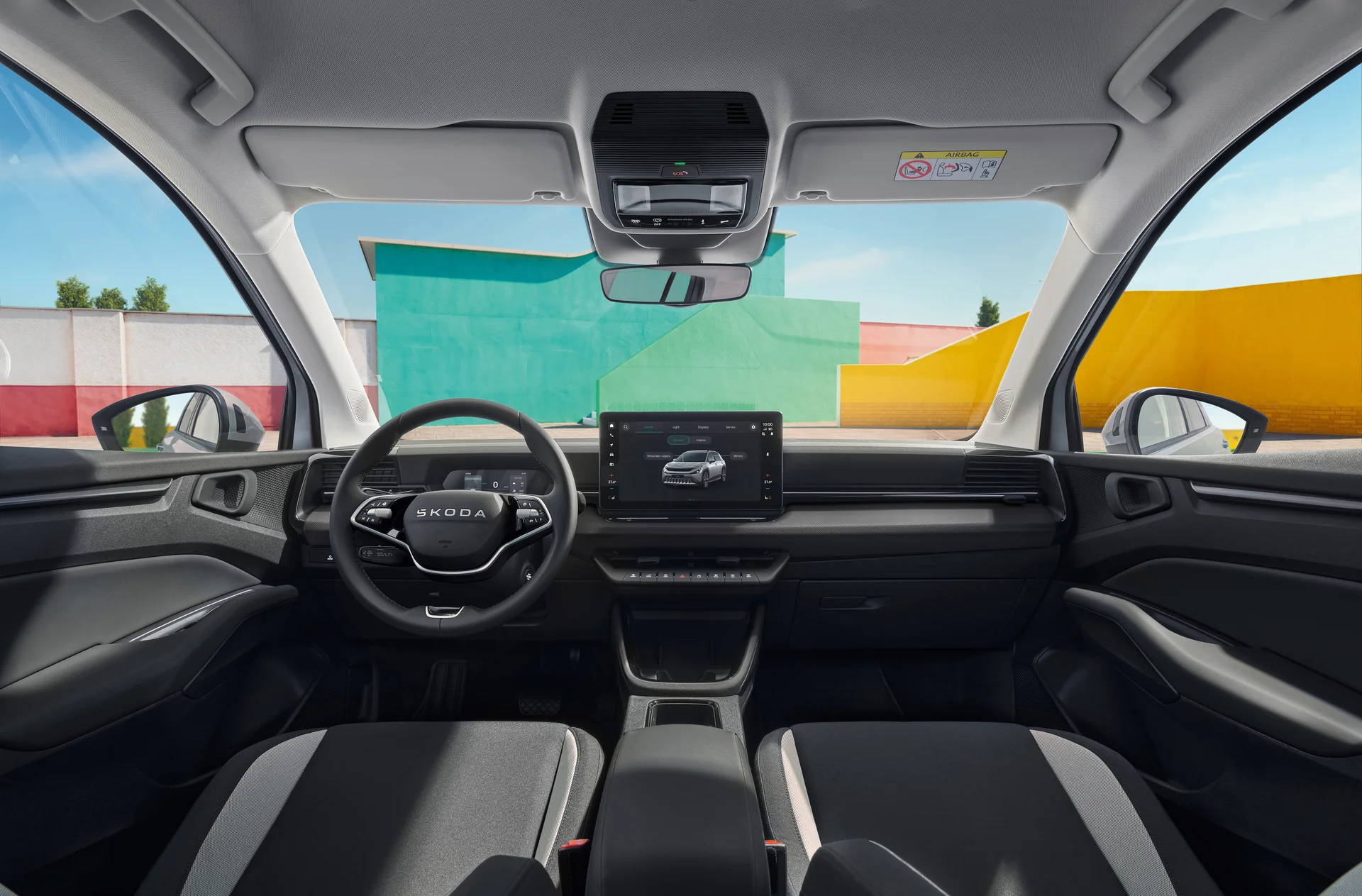 Skoda Epiq – kabine