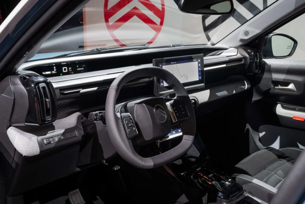 Citroen e-C3 – kabine