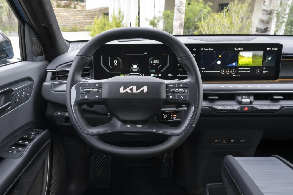 Kia EV9 – kabine