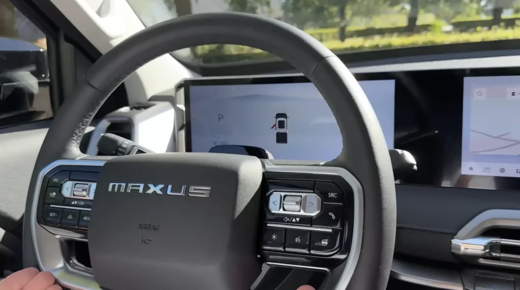 Maxus eTerron9 – skærm