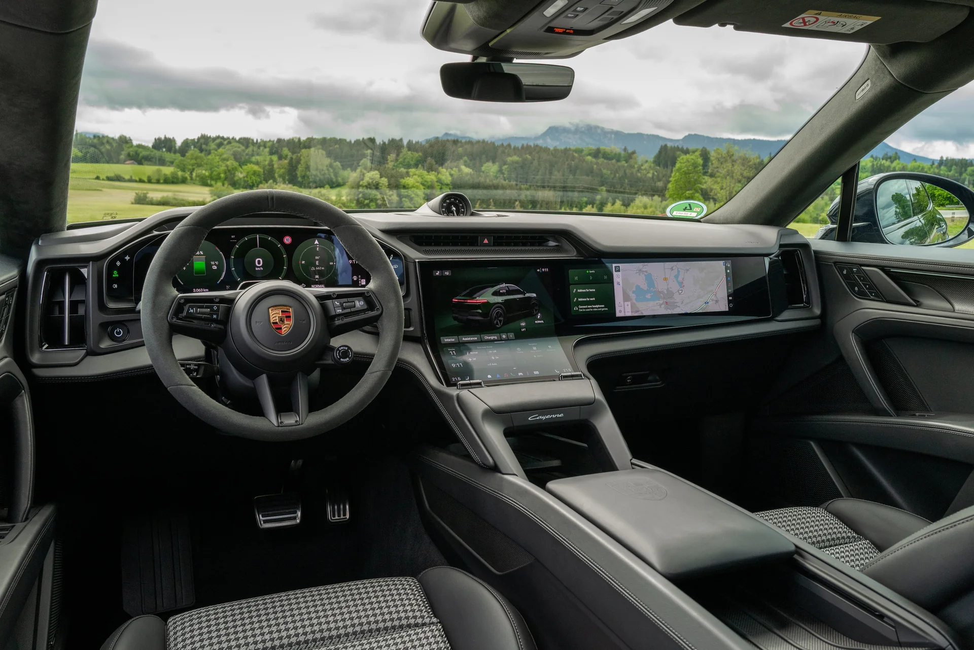 Porsche Cayenne Coupé – kabine