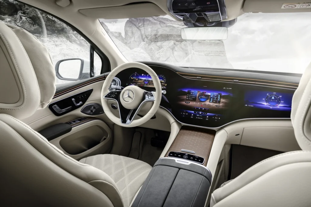 Mercedes-Benz EQS SUV – kabine