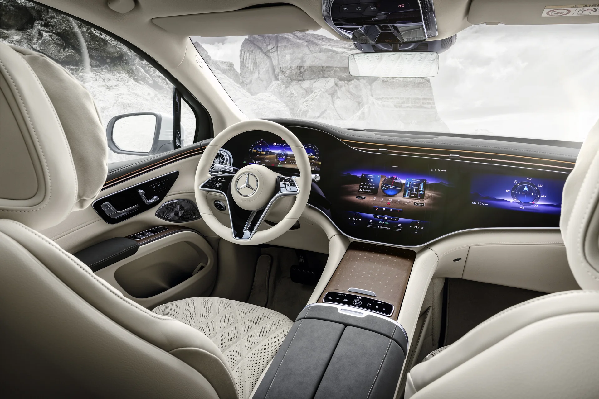 Mercedes-Benz EQS SUV – kabine
