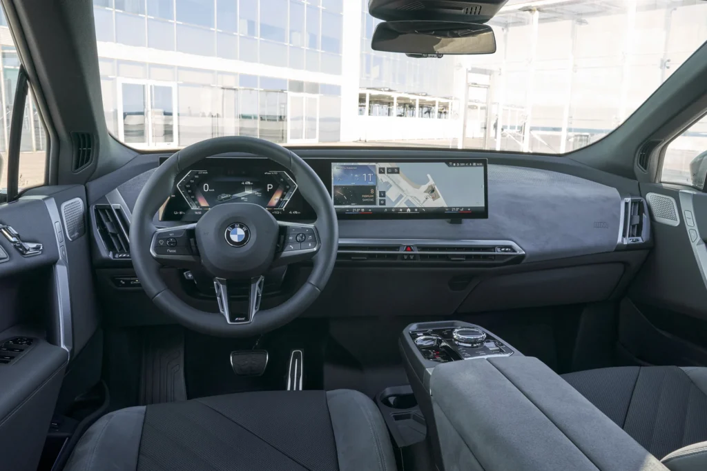 BMW iX – kabine