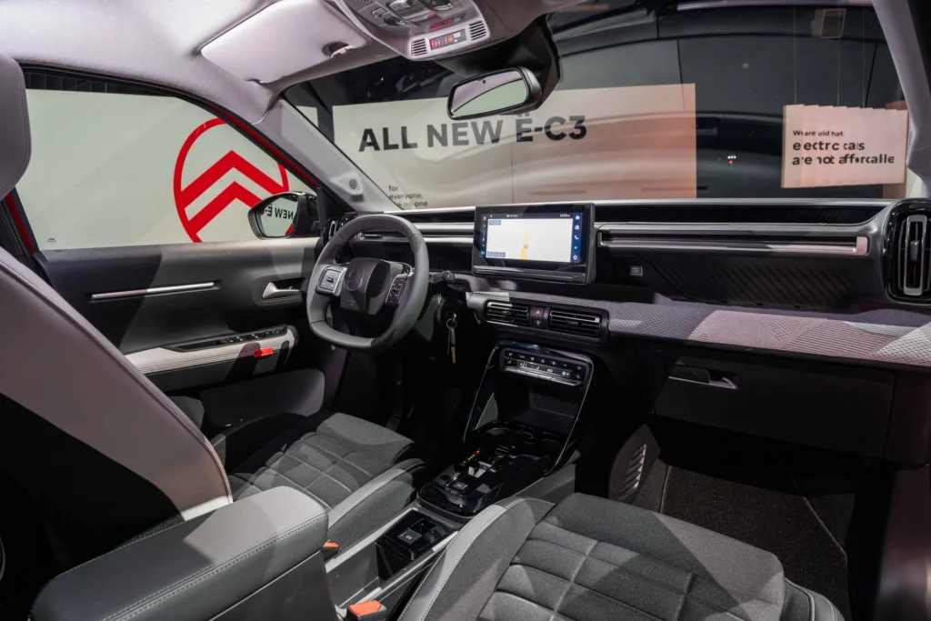 Citroen e-C3 – kabine