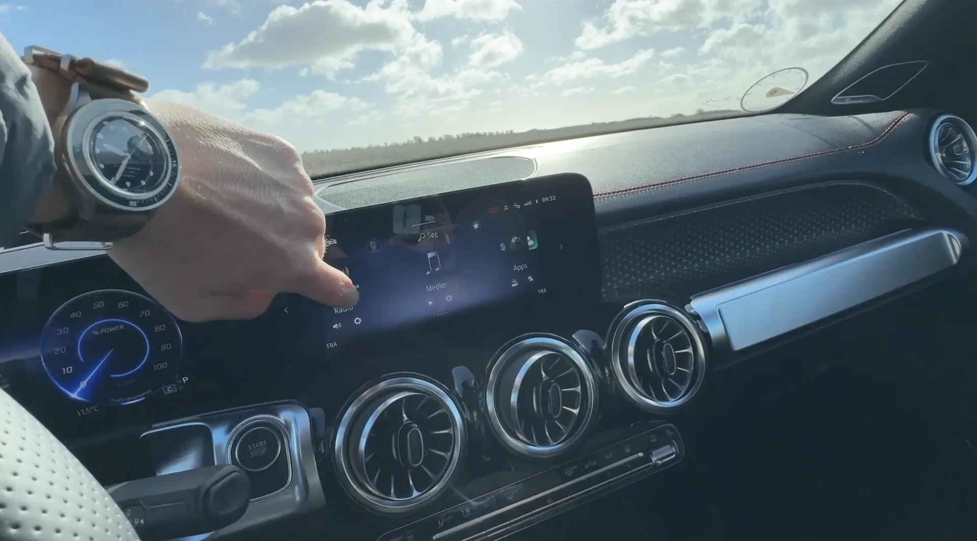 Mercedes-Benz EQB – kabine