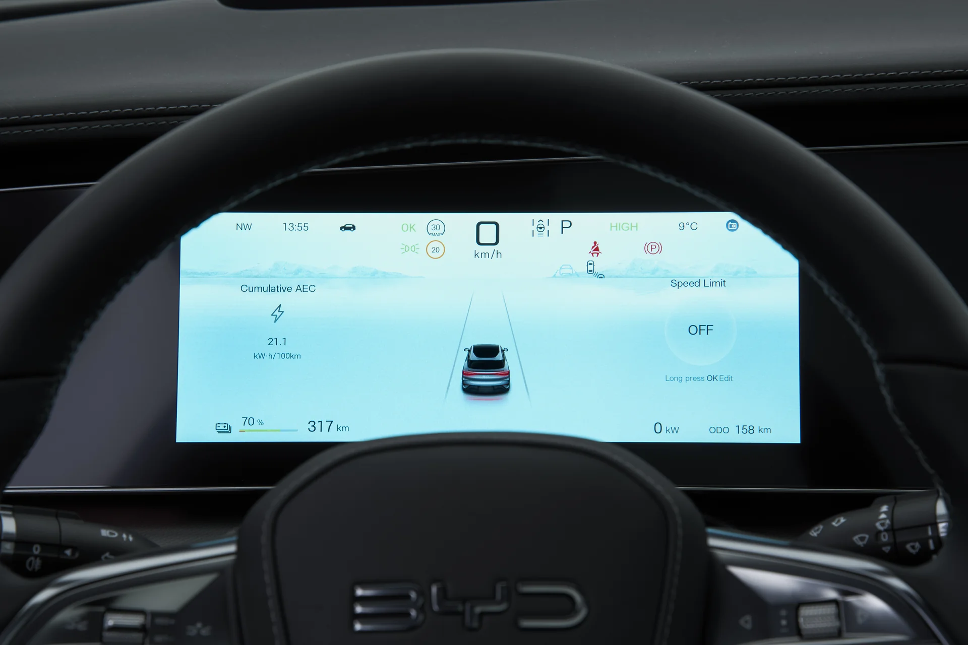 BYD Sealion 7 – speedometer