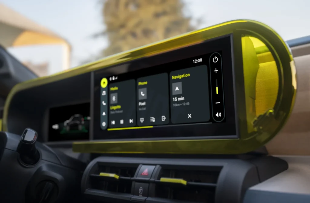 Fiat Grande Panda – skærm