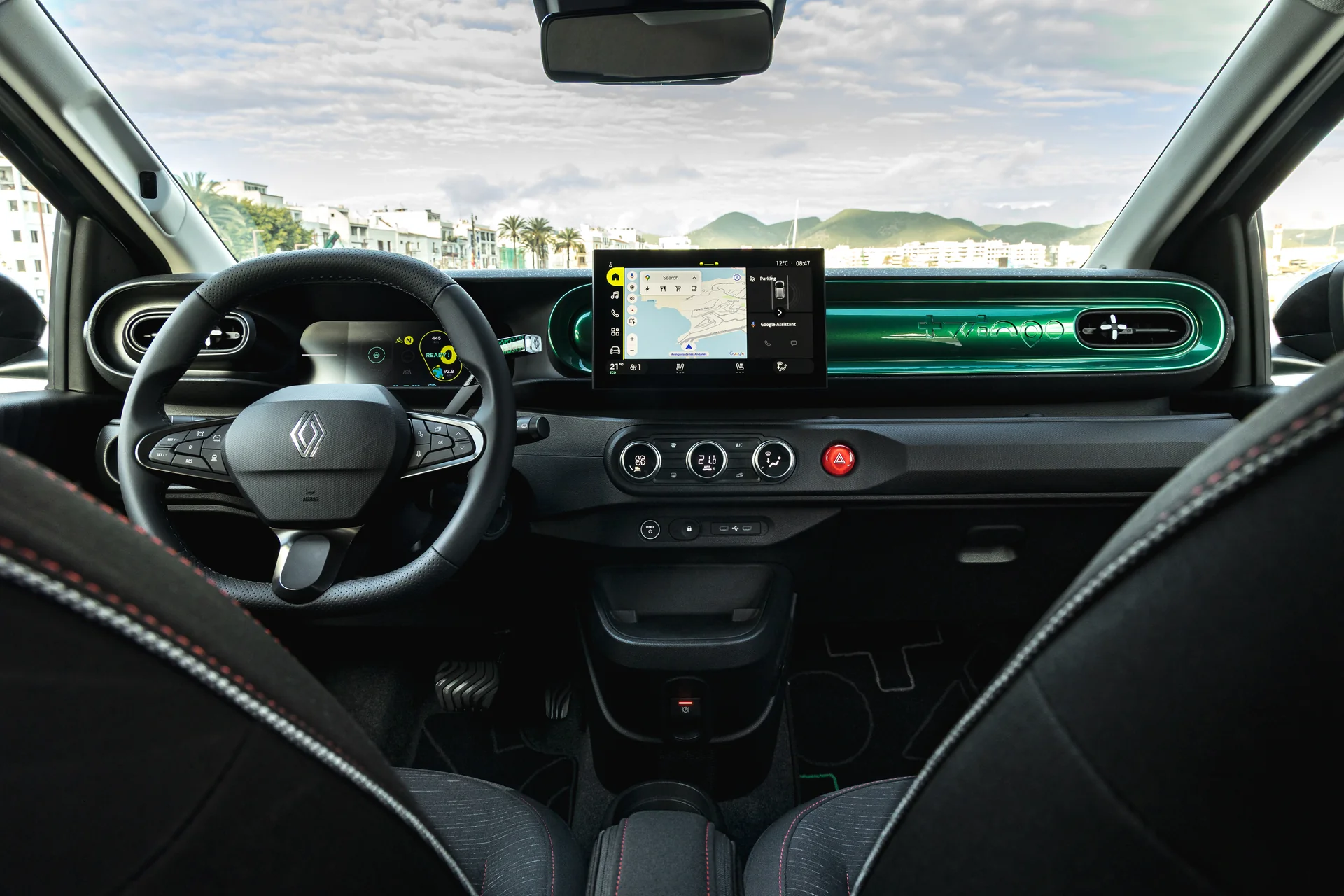 Renault Twingo E-Tech – kabine