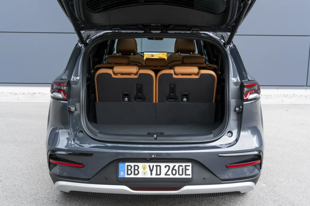 BYD Tang – bagagerum