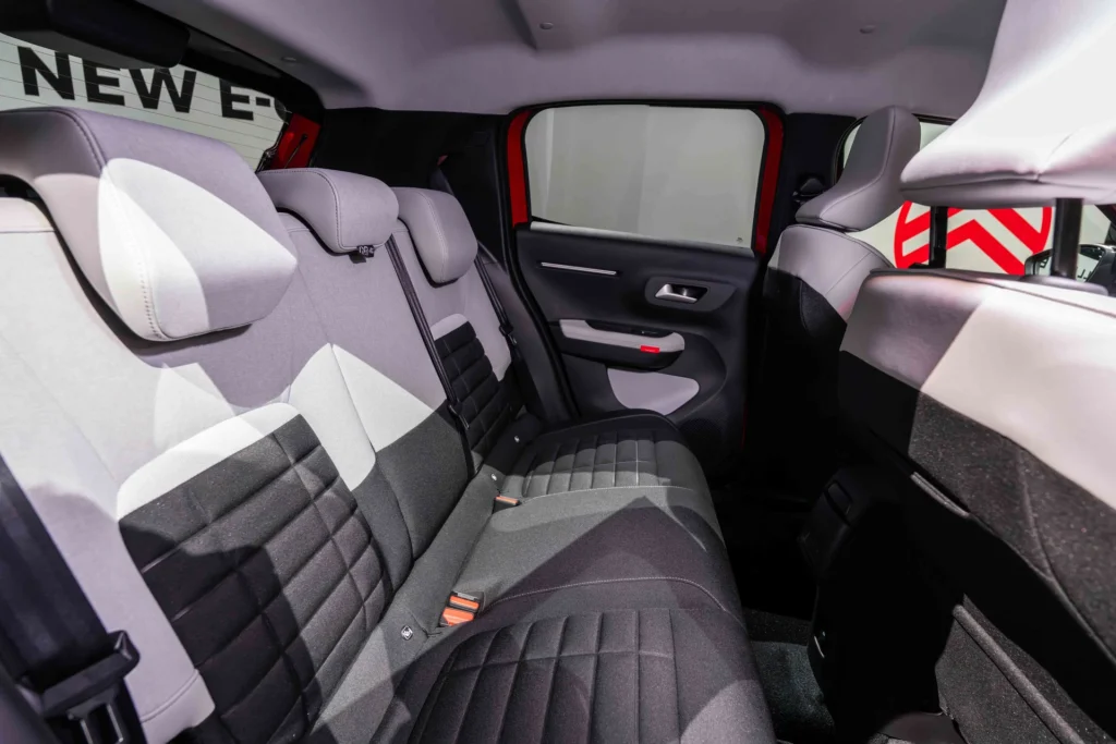 Citroen e-C3 – bagsæder
