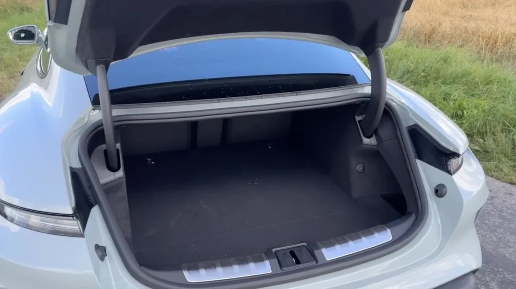 Porsche Taycan – bagagerum