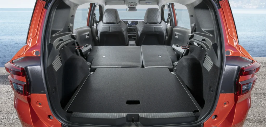 Opel Frontera Electric – bagagerum