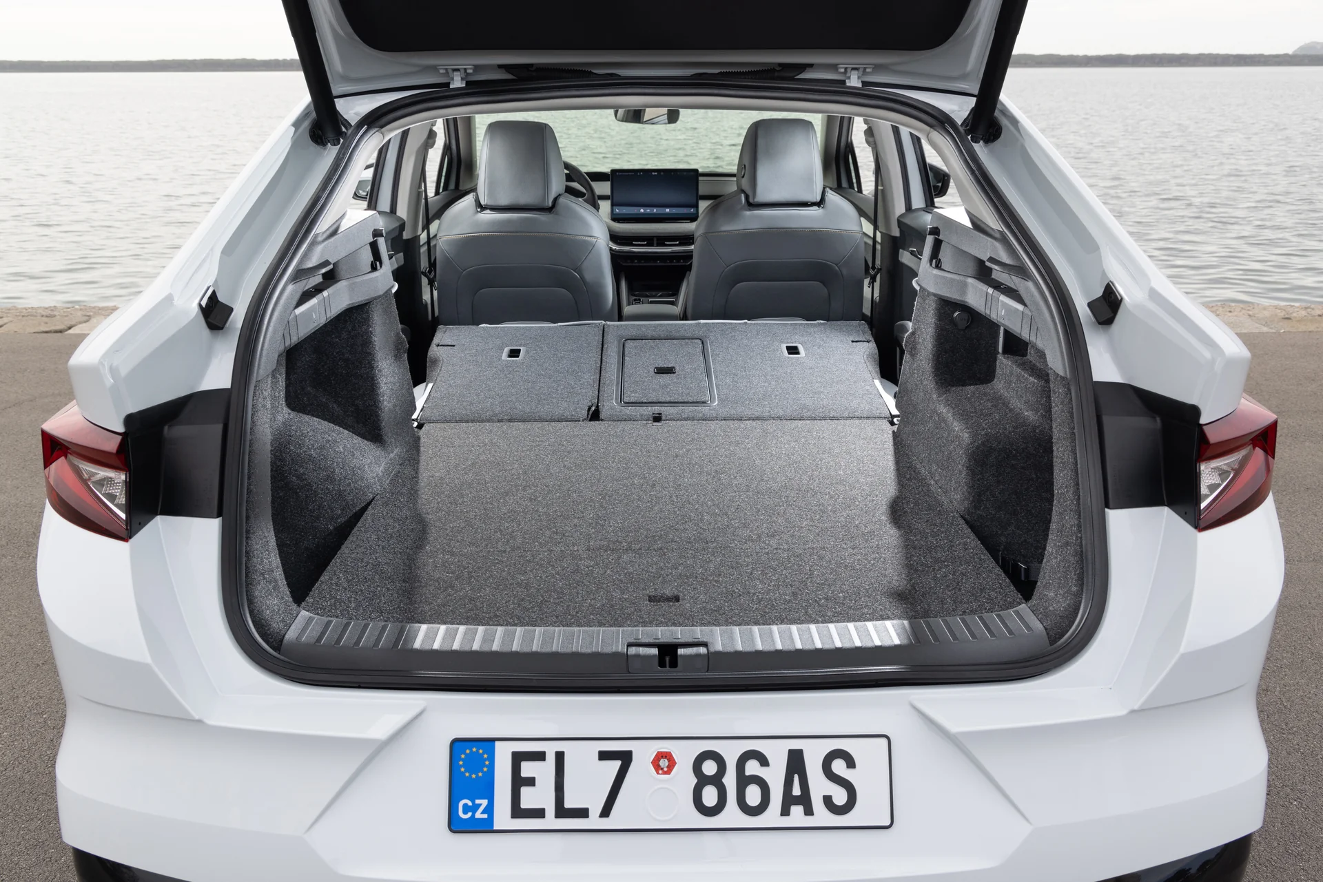 Skoda Enyaq Coupé – bagagerum m. sæder nede
