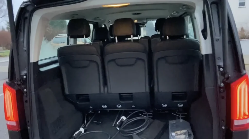 Mercedes-Benz EQV – bagagerum