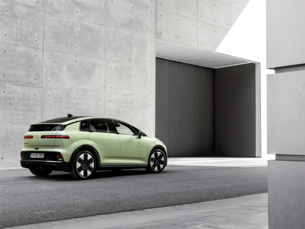 Audi A2 – skrå bagfra