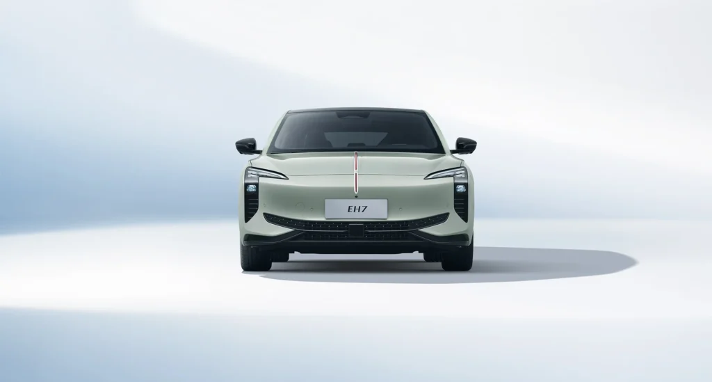 Hongqi EH7 – forfra