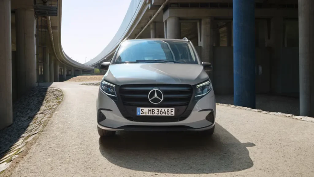 Mercedes-Benz E-Vito – forfra