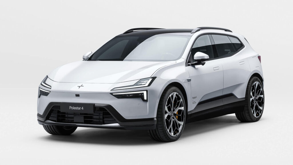 Polestar 4 SUV – skrå forfra