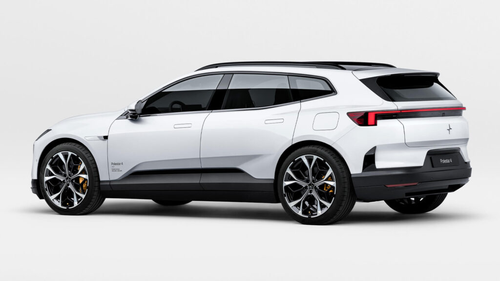Polestar 4 SUV – skrå bagfra